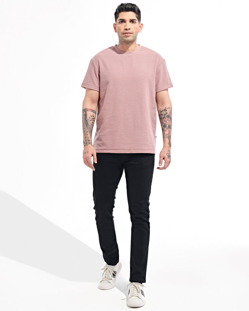 Men Solid T Shirt - Engine - Buy Now