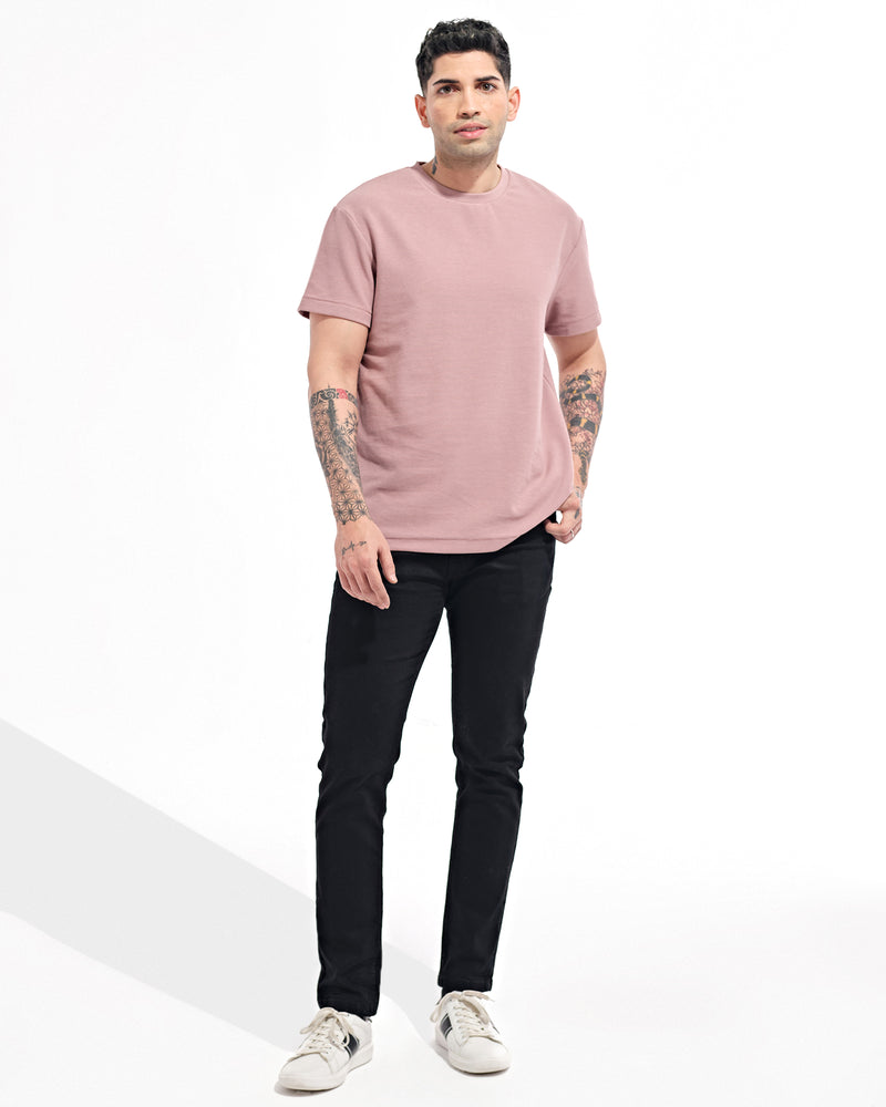 Men Solid T Shirt - Engine - Buy Now