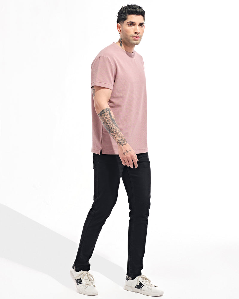 Men Solid T Shirt - Engine - Buy Now
