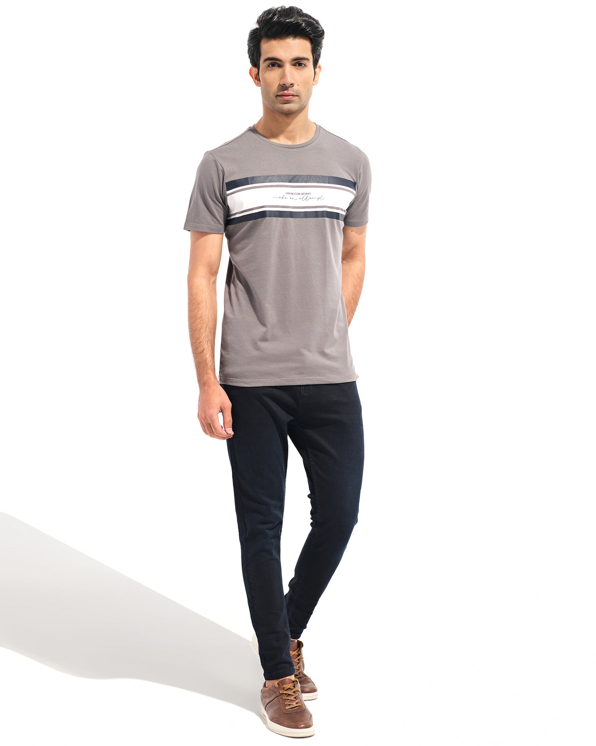 Men Panel Tee - Engine - Buy Now