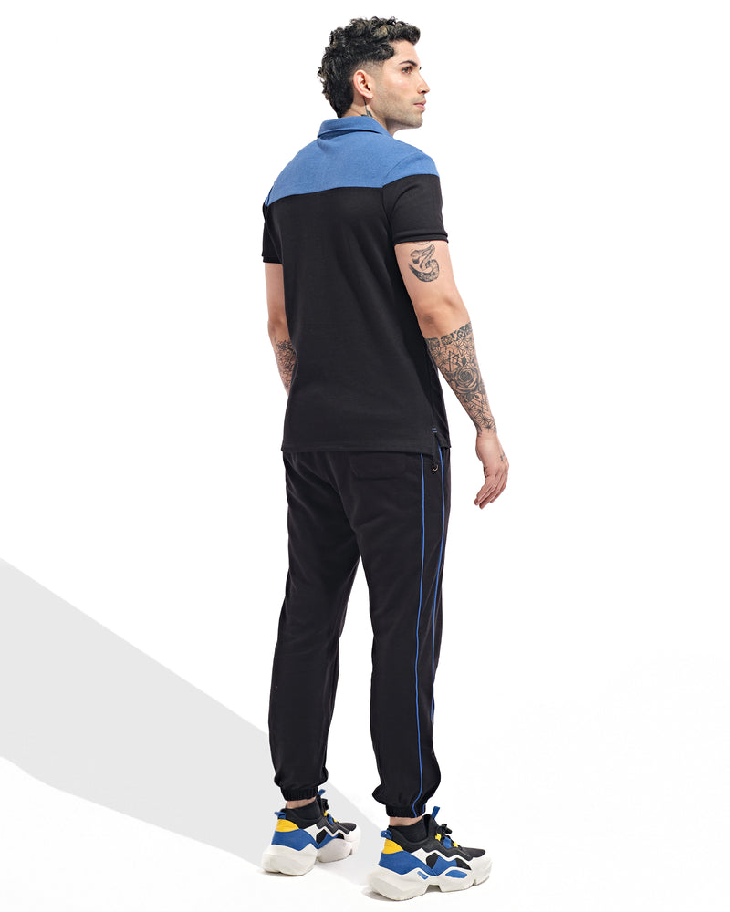Men Panel Polo Tee - Engine - Buy Now