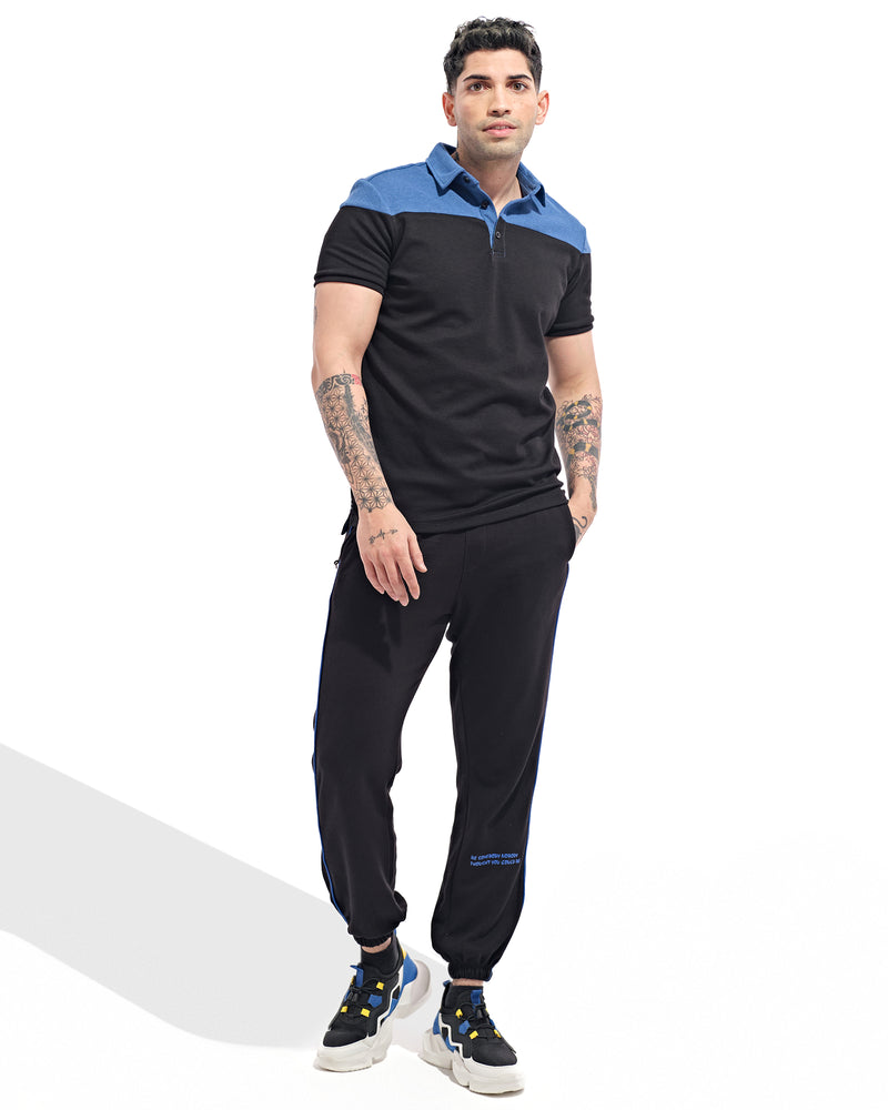 Men Panel Polo Tee - Engine - Buy Now