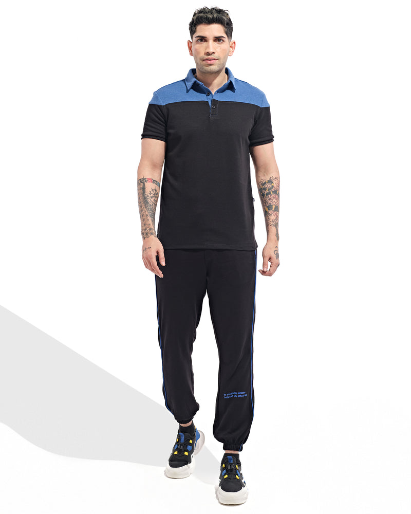 Men Panel Polo Tee - Engine - Buy Now