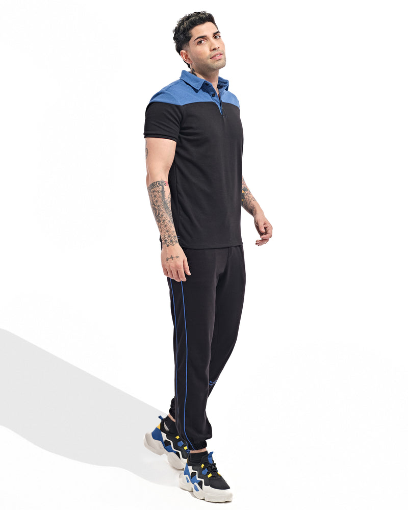 Men Panel Polo Tee - Engine - Buy Now