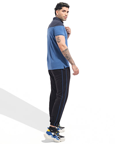 Men Panel Polo Tee