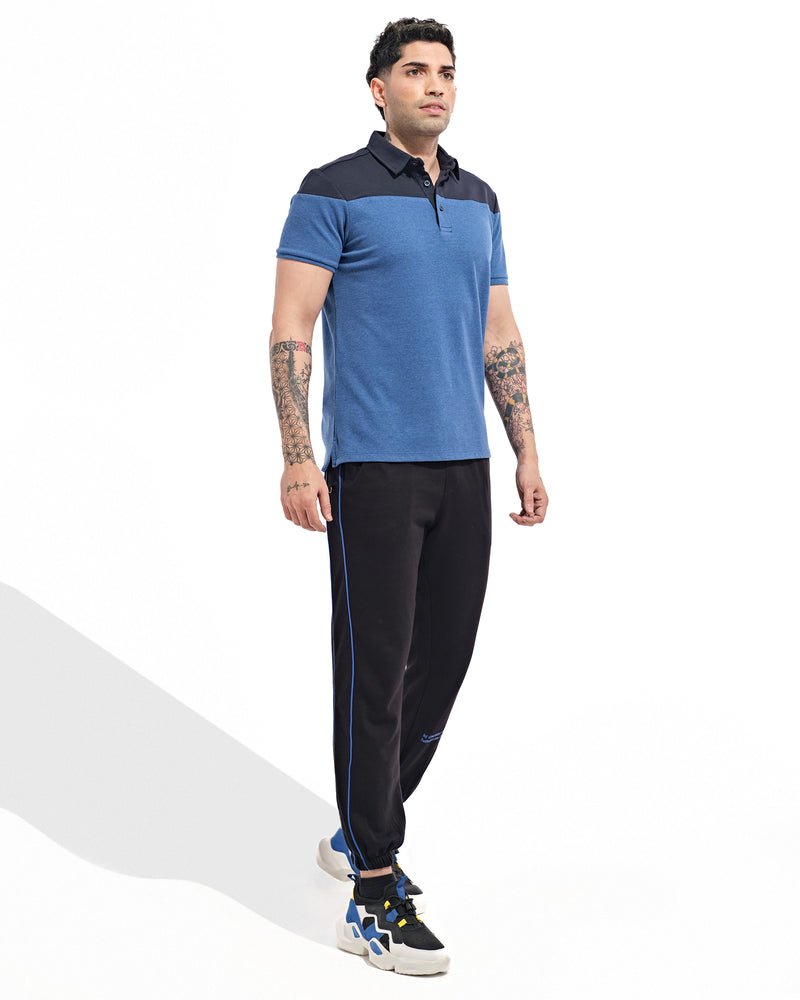 Men Panel Polo Tee - Engine - Buy Now