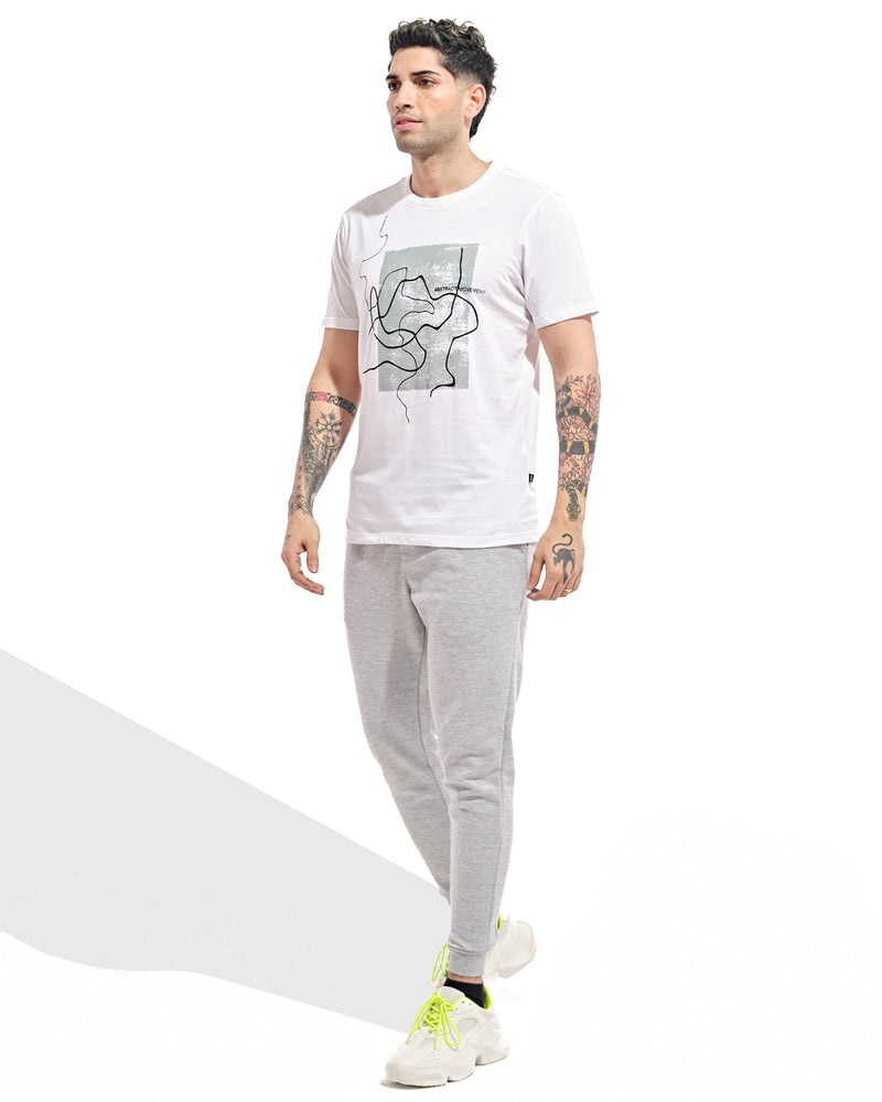 Men Abstract T Shirt - Engine - Buy Now