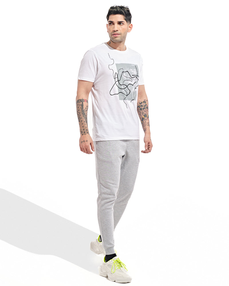 Men Abstract T Shirt - Engine - Buy Now