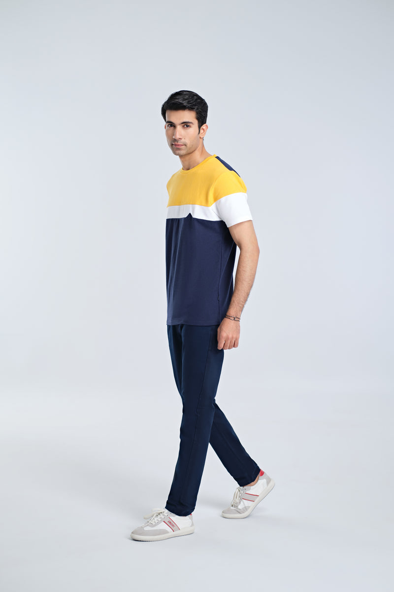 Men Panel Tee - Engine - Buy Now