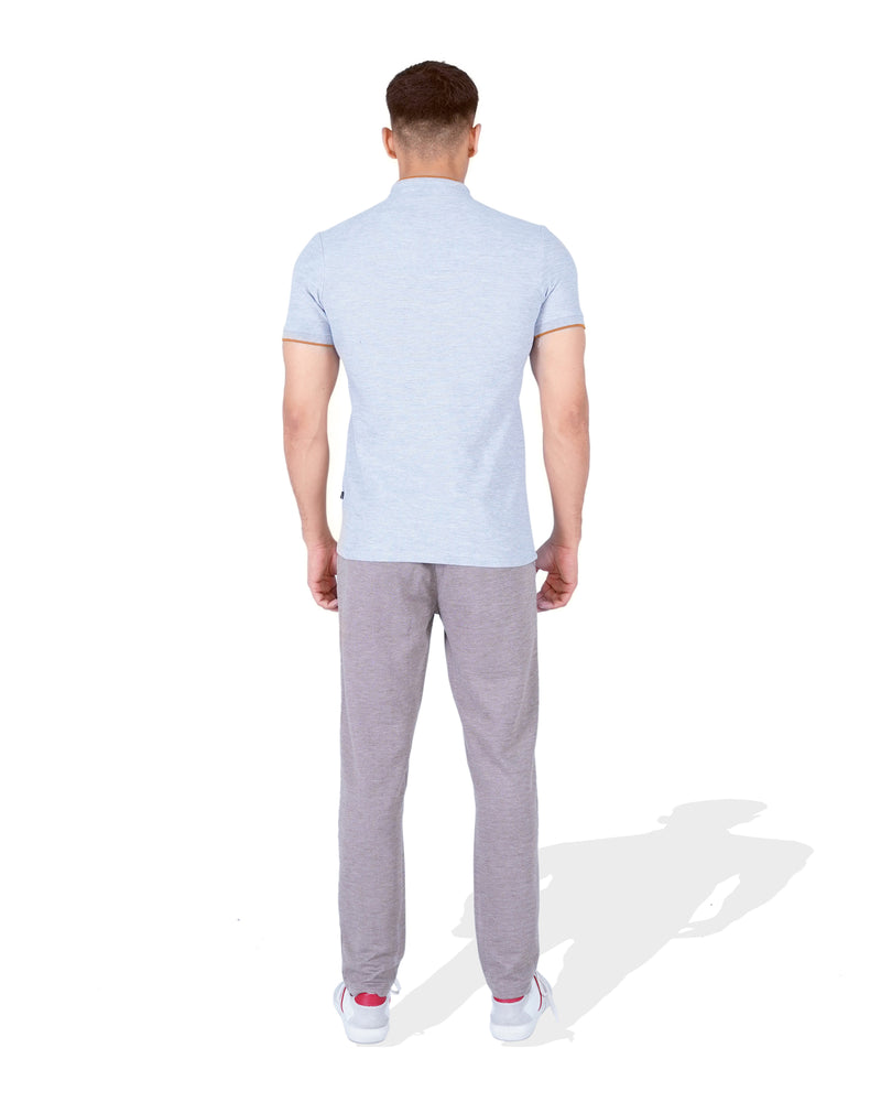 Men Henley with Band Collar - Engine - Buy Now