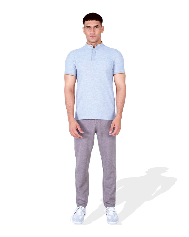 Men Henley with Band Collar - Engine - Buy Now