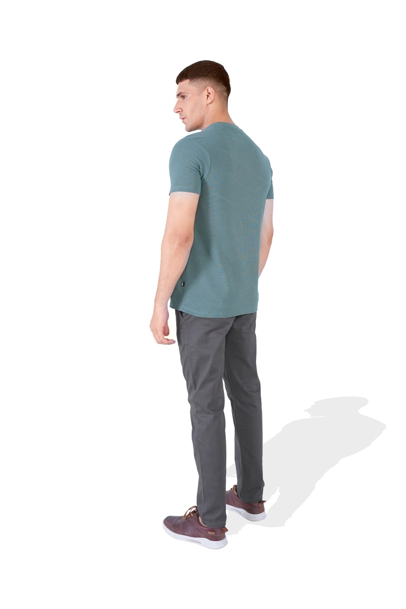 Men Geometric Color Block T Shirt - Engine - Buy Now