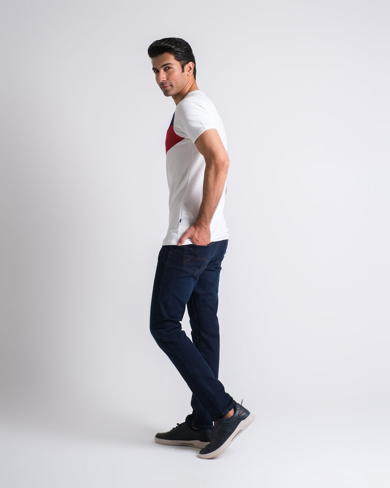 Men Panel Tee - Engine - Buy Now