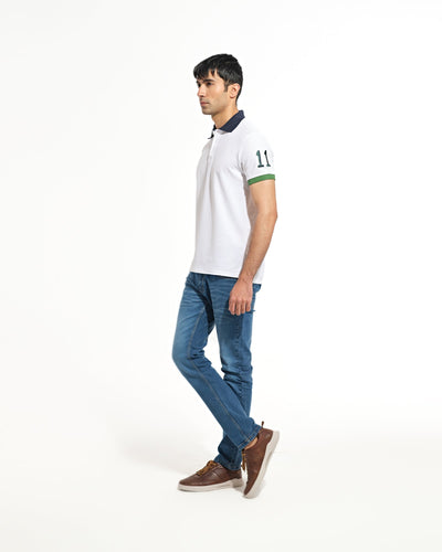 Men Embroidered Polo Tee