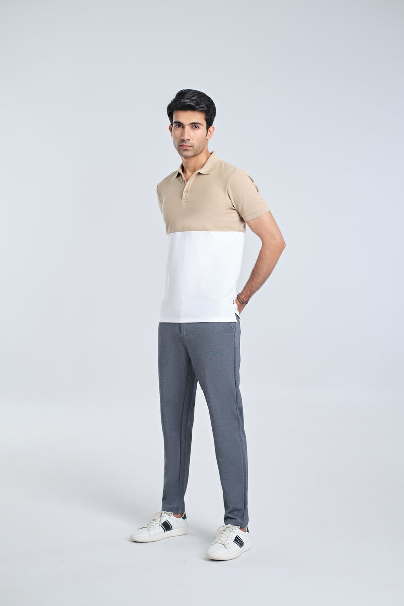 Men S/S Panel Polo - Engine - Buy Now