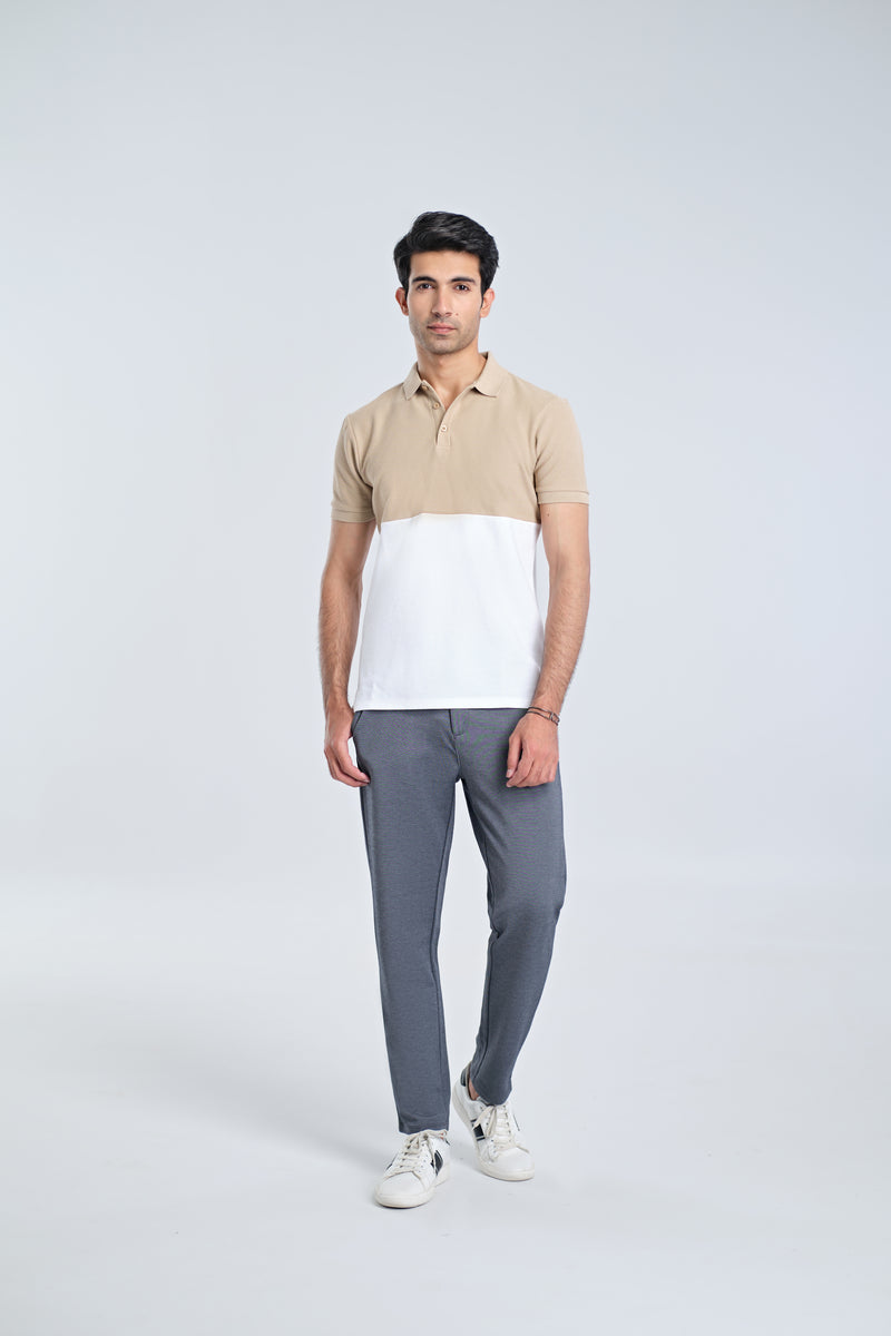 Men S/S Panel Polo - Engine - Buy Now