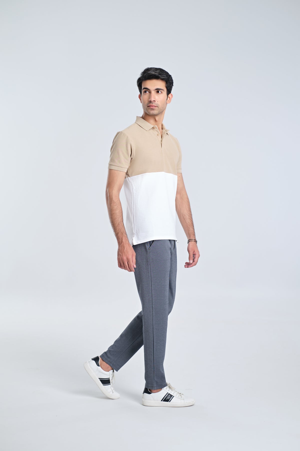 Men S/S Panel Polo - Engine - Buy Now