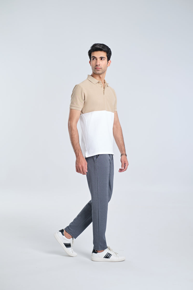 Men S/S Panel Polo - Engine - Buy Now