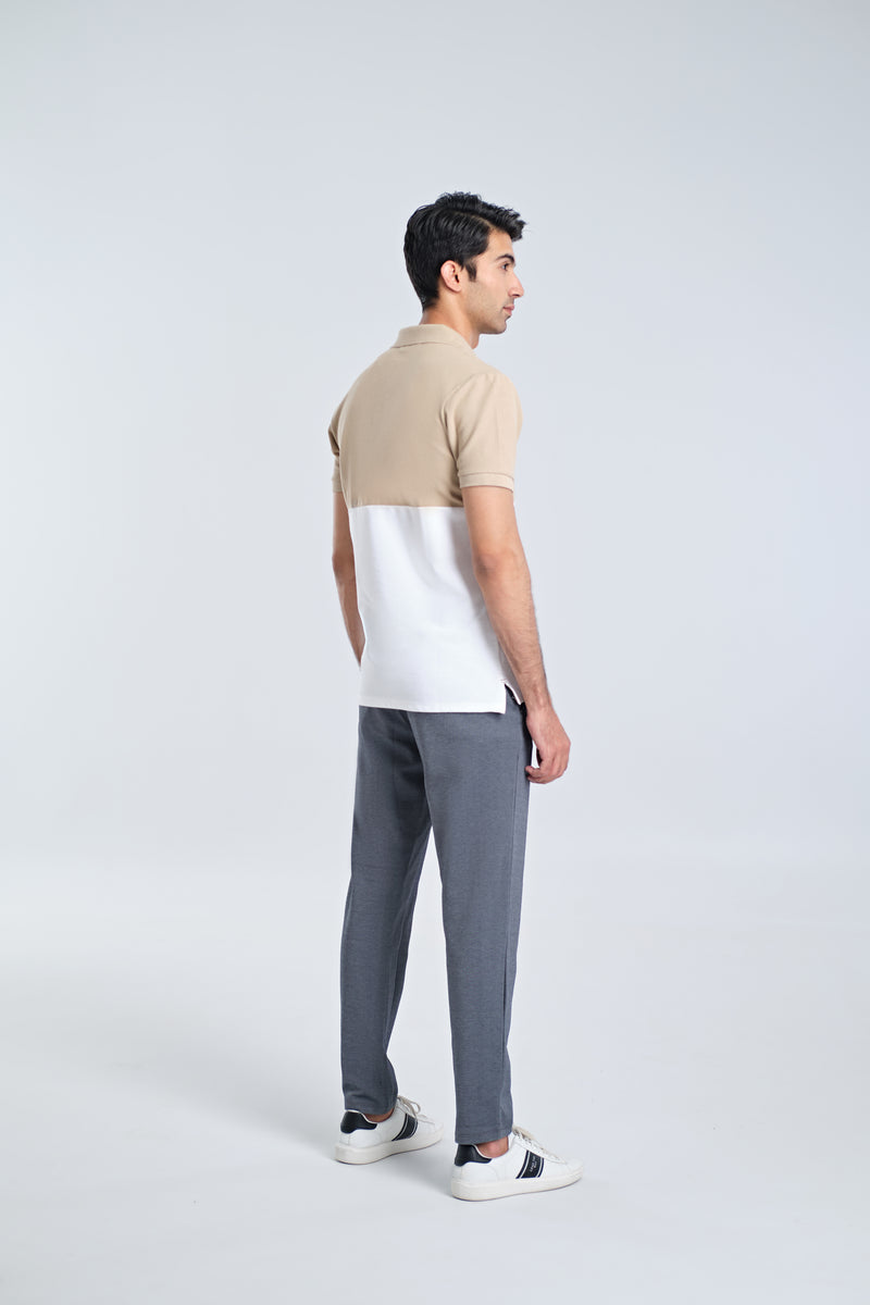 Men S/S Panel Polo - Engine - Buy Now