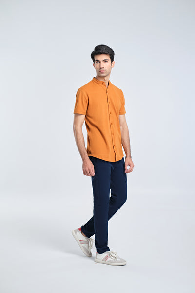 Men S/S Basic Button Down