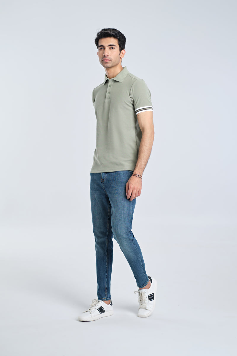 Men S/S Solid Polo Tee - Engine - Buy Now