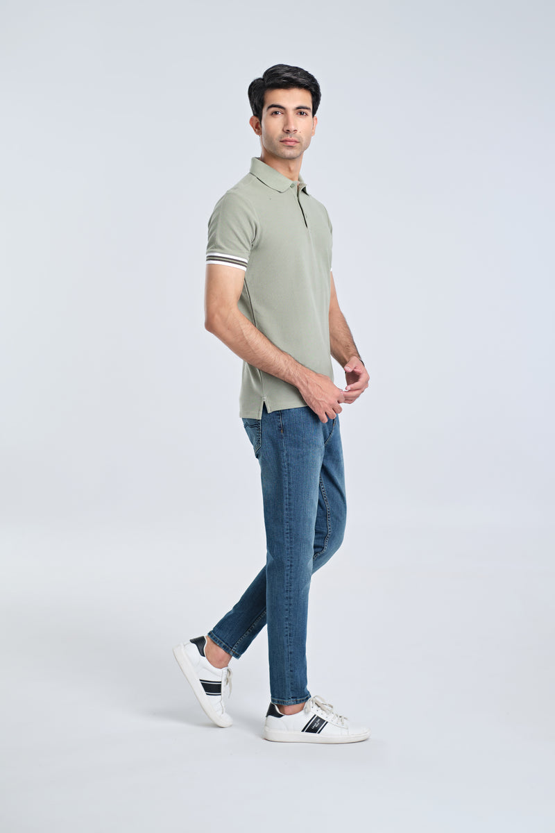 Men S/S Solid Polo Tee - Engine - Buy Now