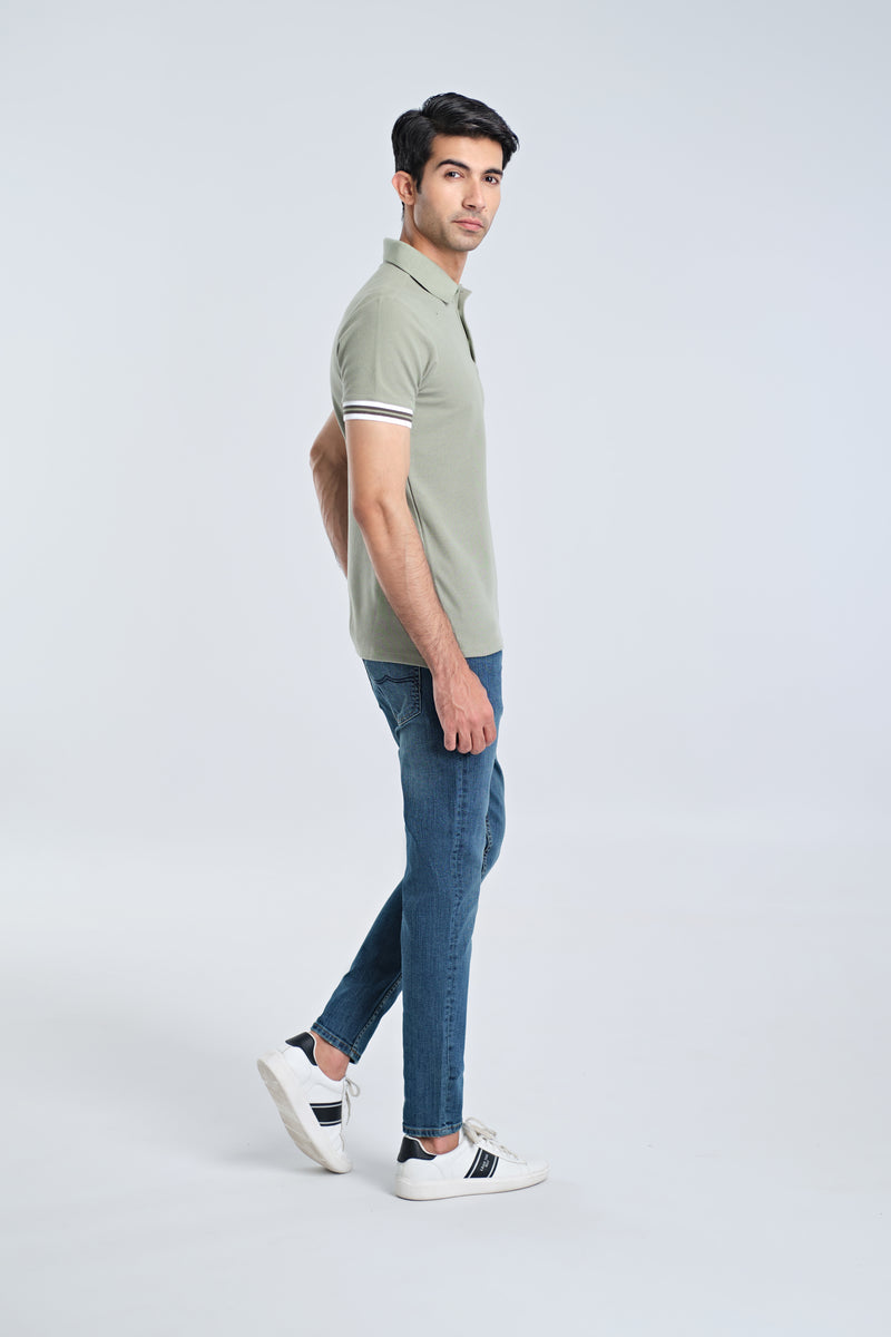 Men S/S Solid Polo Tee - Engine - Buy Now