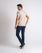 Men Knitted Striped Tee For MEN - ENGINE