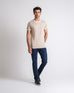 Men Knitted Striped Tee