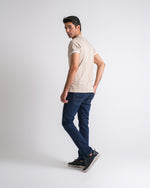 Men Knitted Striped Tee - Engine - Buy Now