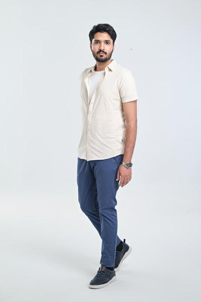 Men S/S Basic Button Down