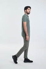 Men Ban Collar Polo Tee - Engine - Buy Now