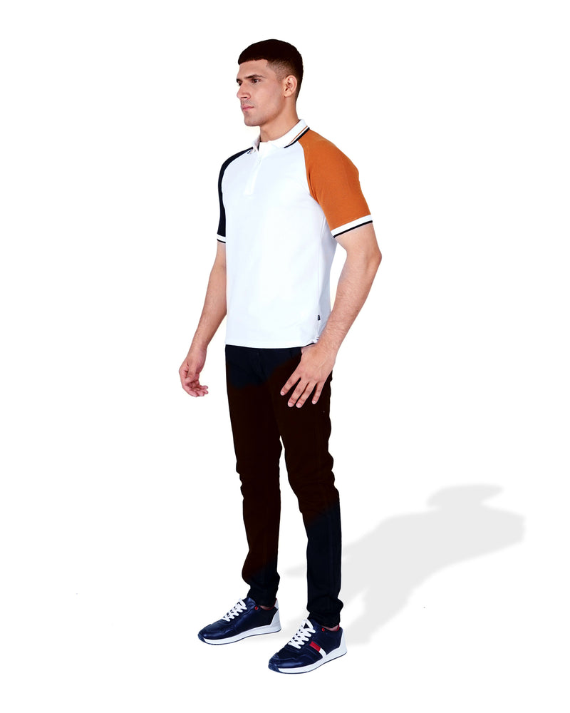 Men Raglan Polo Tee - Engine - Buy Now