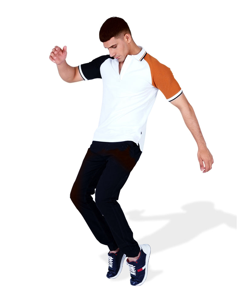 Men Raglan Polo Tee - Engine - Buy Now
