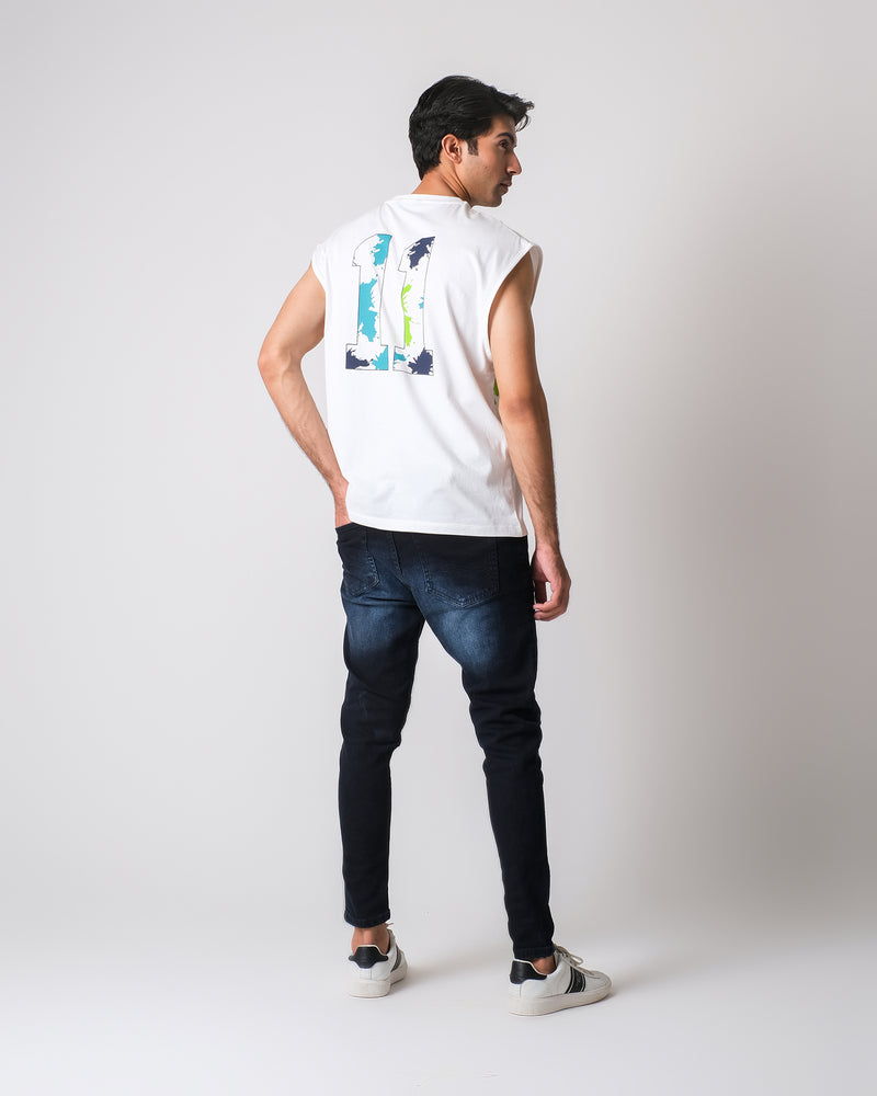 Men Sleeveless Graphic T-Shirt - Engine - Buy Now