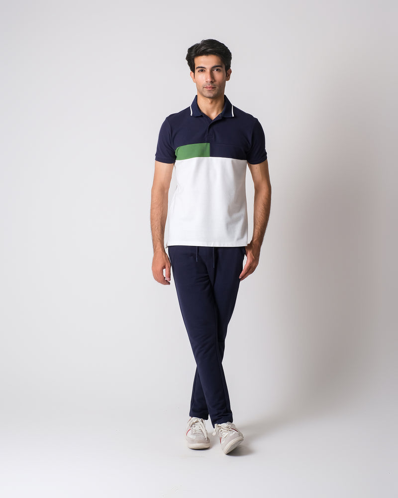 Men Panel Polo Tee - Engine - Buy Now