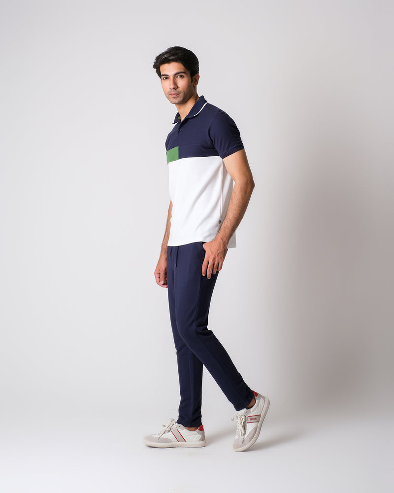 Men Panel Polo Tee - Engine - Buy Now