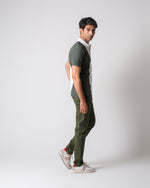 Men Contrast Panel Polo Tee - Engine - Buy Now