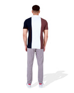 Men Contrast Panel Polo Tee - Engine - Buy Now