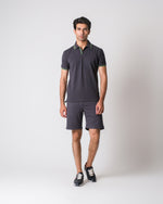 Men Solid Knitted Polo Tee - Engine - Buy Now