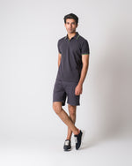 Men Solid Knitted Polo Tee - Engine - Buy Now