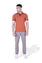 Men Solid Knitted Polo Tee For MEN - ENGINE