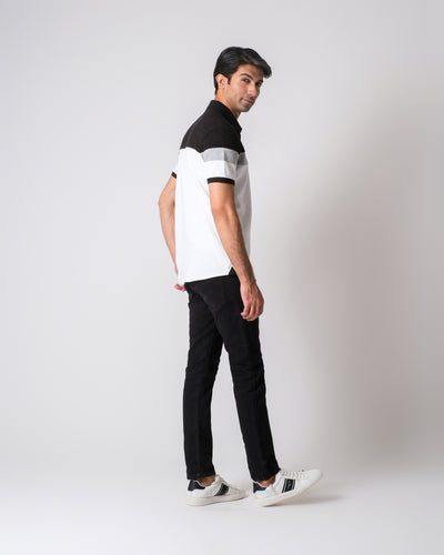 Men Button-Down with Panel