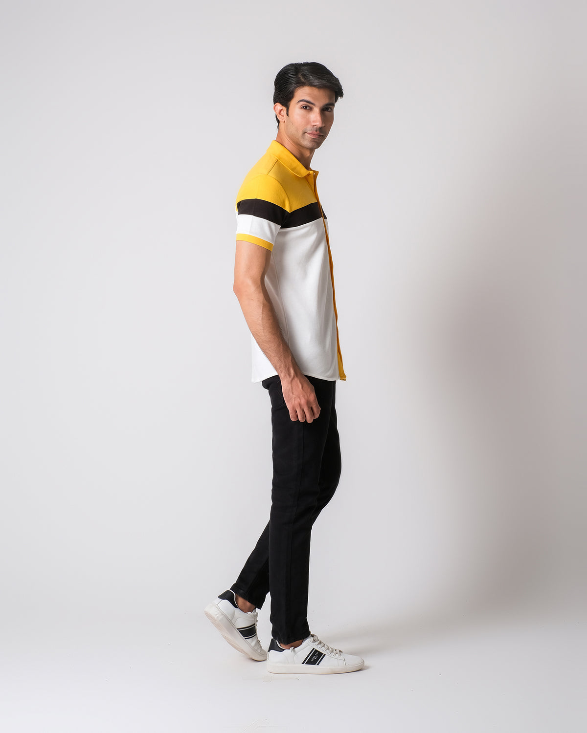 Men Button-Down with Panel - Engine - Buy Now
