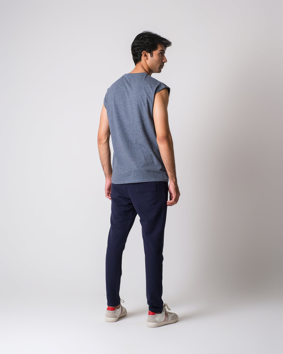 Men Sleeveless Graphic Knit Top - Engine - Buy Now