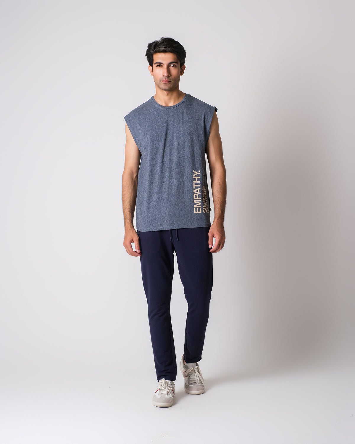 Men Sleeveless Graphic Knit Top - Engine - Buy Now