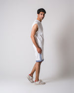 Men Sleeveless Graphic Knit Top - Engine - Buy Now