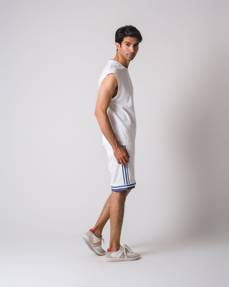 Men Sleeveless Graphic Knit Top - Engine - Buy Now