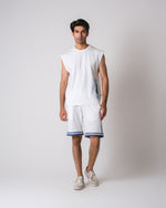 Men Sleeveless Graphic Knit Top - Engine - Buy Now