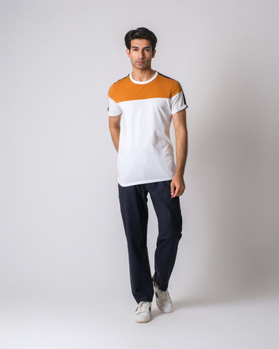 Men Panel Tee Shirt